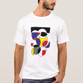sie mondrian style jnf T-Shirt