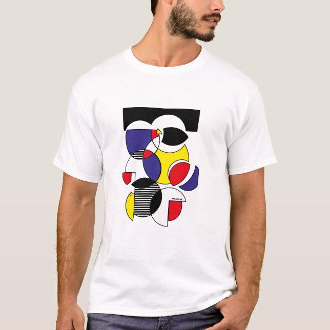 sie mondrian style jnf T-Shirt (Vorderseite)