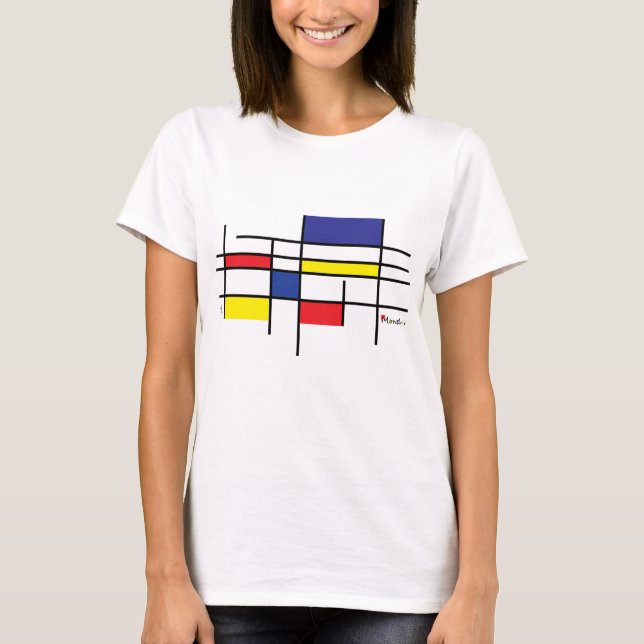 sie mondrian T-Shirt (Vorderseite)