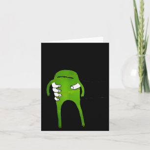 Sie müssen den Frosch lustigen Meme akzeptieren Karte