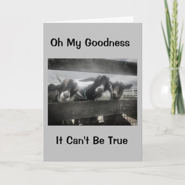 SIE MÜSSEN "KIDDING" SEIN, SIE KÖNNEN NICHT "16" K KARTE (Vorderseite)