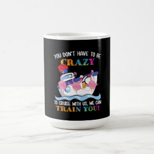 Sie müssen nicht verrückt sein, um uns Flamingo zu Kaffeetasse