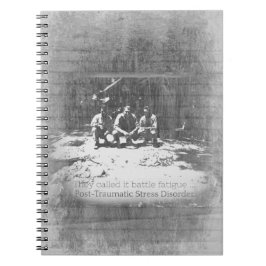 Sie nannten es Battle Fatigue PTSD Awareness Notizblock