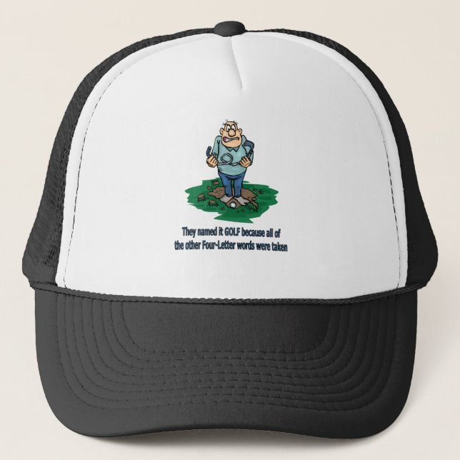 Sie nannten es Golf, weil Truckerkappe (Vorderseite)
