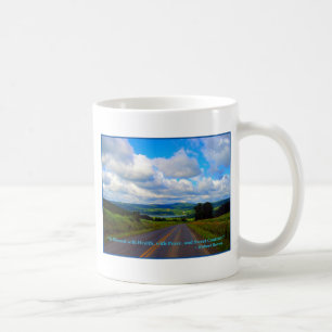 Sie nehmen das hohe Raod Tasse