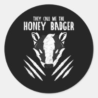 Sie nennen mich den Honey Badger Ratel Mustelid Me