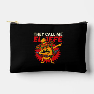 Sie nennen mich El Jefe Taco Funny Boss Cinco De M Zubehörtasche