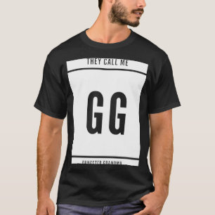 Sie nennen mich GG Gangster Oma T-Shirt