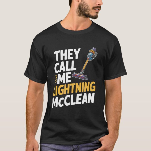 Sie nennen mich Lightning McClean T-Shirt (Vorderseite)