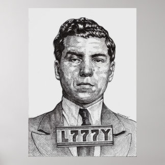 Sie nennen mich Lucky Lucky Luciano Poster