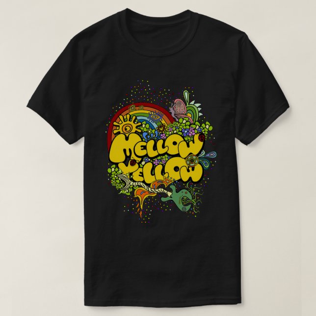 Sie nennen mich mellow gelb  T-Shirt (Design vorne)