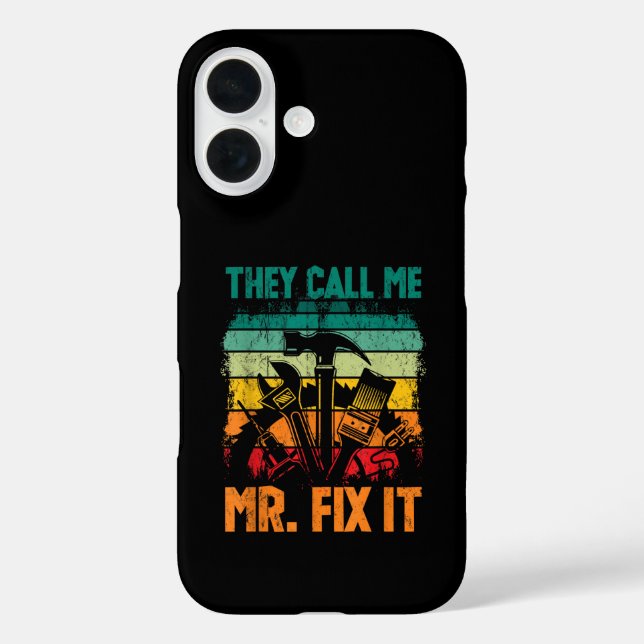 Sie nennen mich Mr. Fix Case-Mate iPhone Hülle (Rückseite)