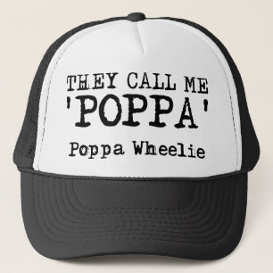 Sie nennen mich Poppa Wheelie Dirt Bike Motocross Truckerkappe