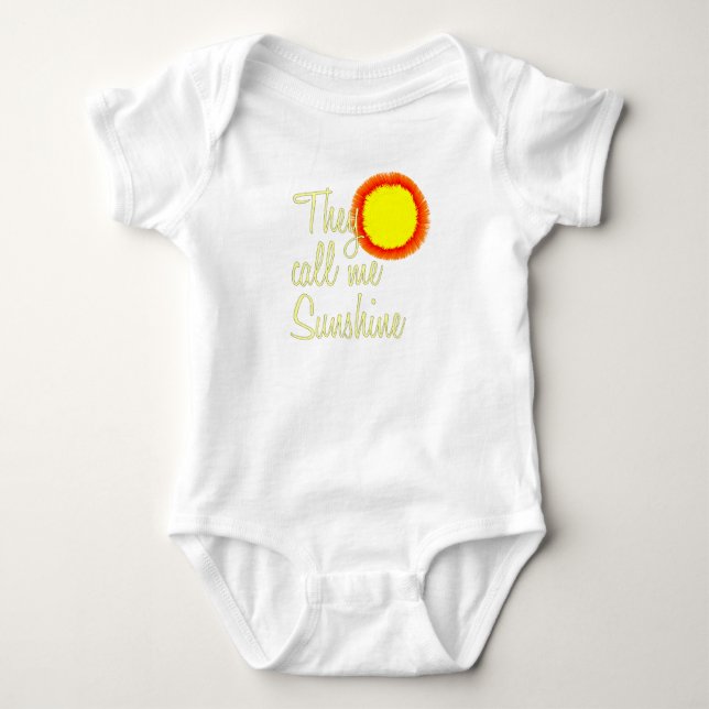 Sie nennen mich Sunshine T-Shirt (Vorderseite)