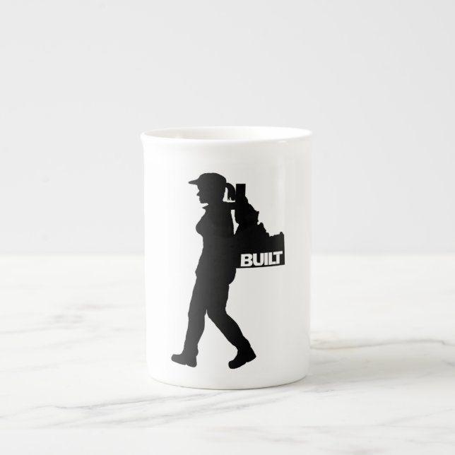 Sie packt Idaho Prozellantasse (Vorderseite)