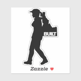 Sie packt Idaho Vinyl Decal Aufkleber