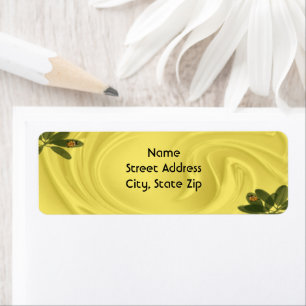 Sie personalisieren Lady Bug and Leaf Corners 