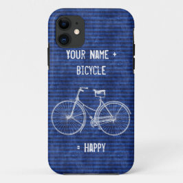 Sie plus Fahrrad entsprechen den glücklichen iPhone 11 Hülle