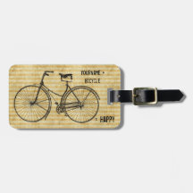 Sie plus Fahrrad entsprechen glücklichem antikem