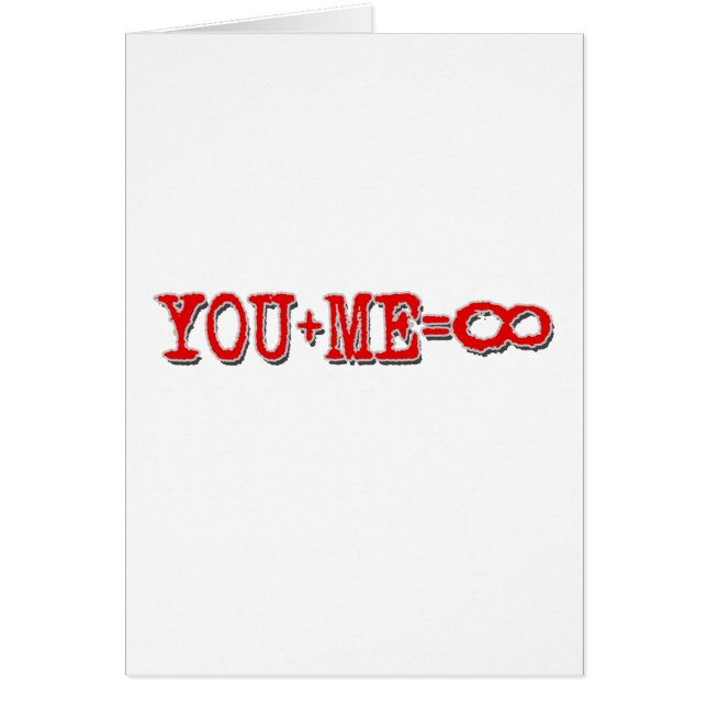 Sie plus mich Gleichgestellt-Unendlichkeit (Vorne)