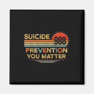 Sie Problem 988 Suizidpräventions-Bewusstseins-Rip Magnet