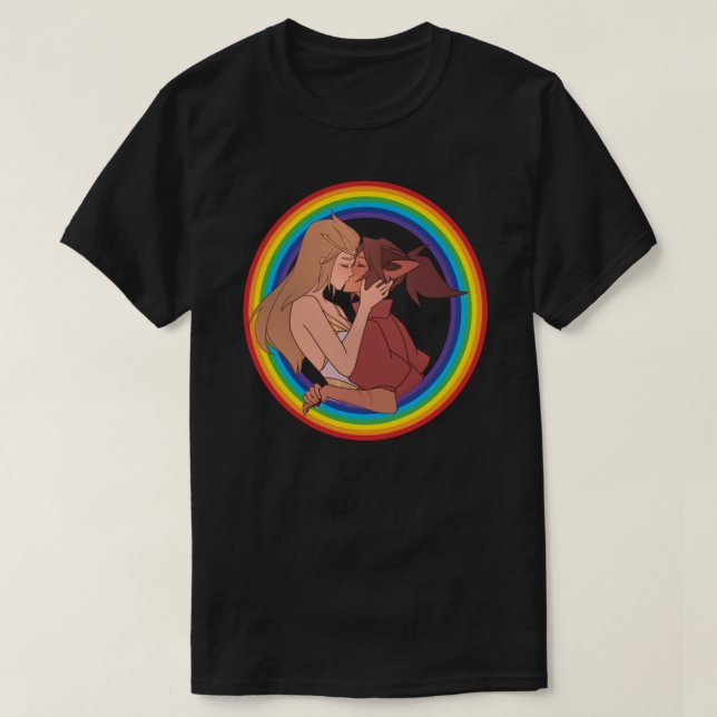 Sie-ra und Catra Magnet T-Shirt (Design vorne)