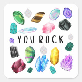 Sie Rock Crystal Stickers