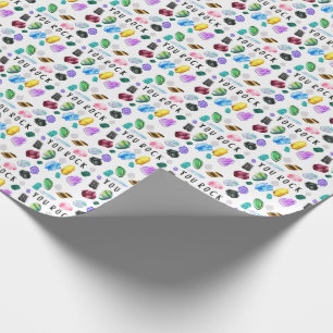 Sie rocken Crystal Wrapping Paper Geschenkpapier