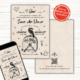 Sie sagte, ich BOO bis zum Tod und nach der Hochze Einladung