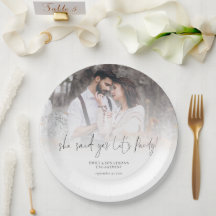 Sie sagte ja Lasse Party Foto Overlay Verlobung