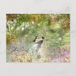 Sie sagte ja postkarte