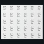 Sie sagte Ja Verlobungsfeier Name Datum einfach mi Geschenkpapier<br><div class="desc">Design</div>