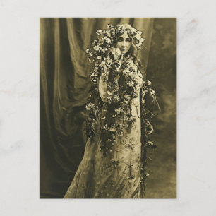 Sie sagte, was Sie sich ansehen Postkarte