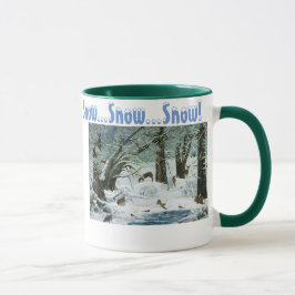 Sie sagten, es würde keine Tasse schnee