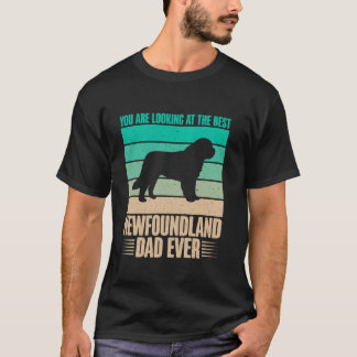 Sie schauen sich den besten Neufundland-Vater Newf T-Shirt