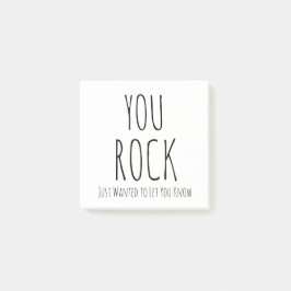 Sie SCHAUKELN Liebe-Anmerkungen Post-it Klebezettel