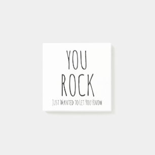 Sie SCHAUKELN Liebe-Anmerkungen Post-it Klebezettel