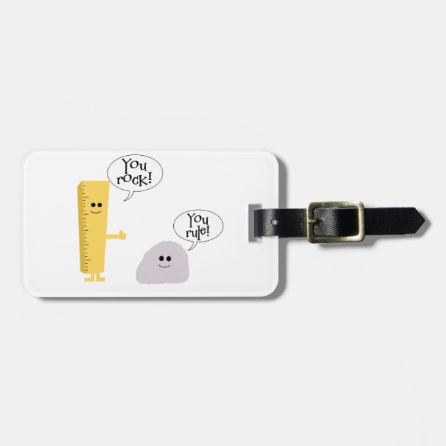 Sie schaukeln Sie Regel Gepäckanhänger (Vorderseite horizontal)