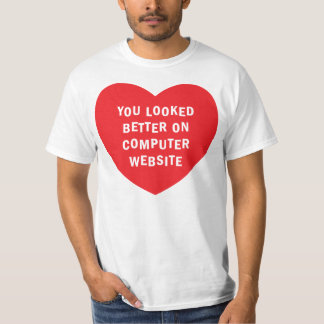 SIE SCHAUTEN AUF COMPUTER-WEBSITE BESSER T-Shirt