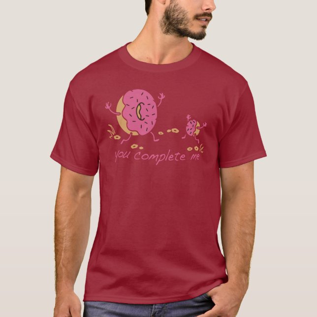 Sie schließen mich ab - Doughnut T-Shirt (Vorderseite)