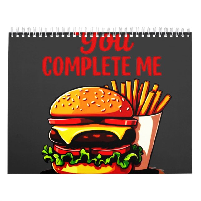 Sie schließen mir Pizza Graphic Kalender (Titelbild)