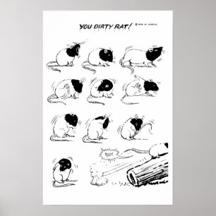 Sie schmutzige Ratte! Poster
