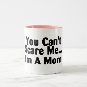Sie schräg erschrecken mich Im eine Mama Zweifarbige Tasse