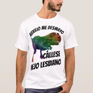 Sie schweigen sich alt lesbiano T-Shirt