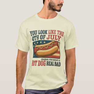 Sie sehen aus wie der 4. Juli - Unabhängigkeitstag T-Shirt