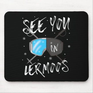 Sie sehen in Lermoos Tiroler Urlaubskarte Mousepad