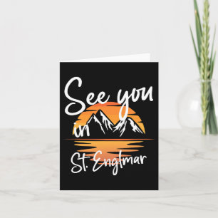 Sie sehen in St. Englmar Deutschland Ferienski Karte