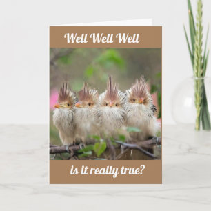 SIE SEHEN KEINEN TAG ÜBER DER "39" 40. GEBURTSKART KARTE