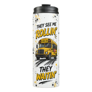 Sie sehen mich lustvoll rollenden Busfahrer Becher
