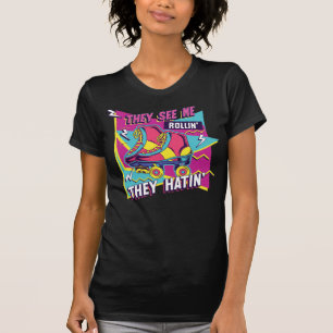Sie sehen mich rollen, sie hassen Retro 90er T-Shirt